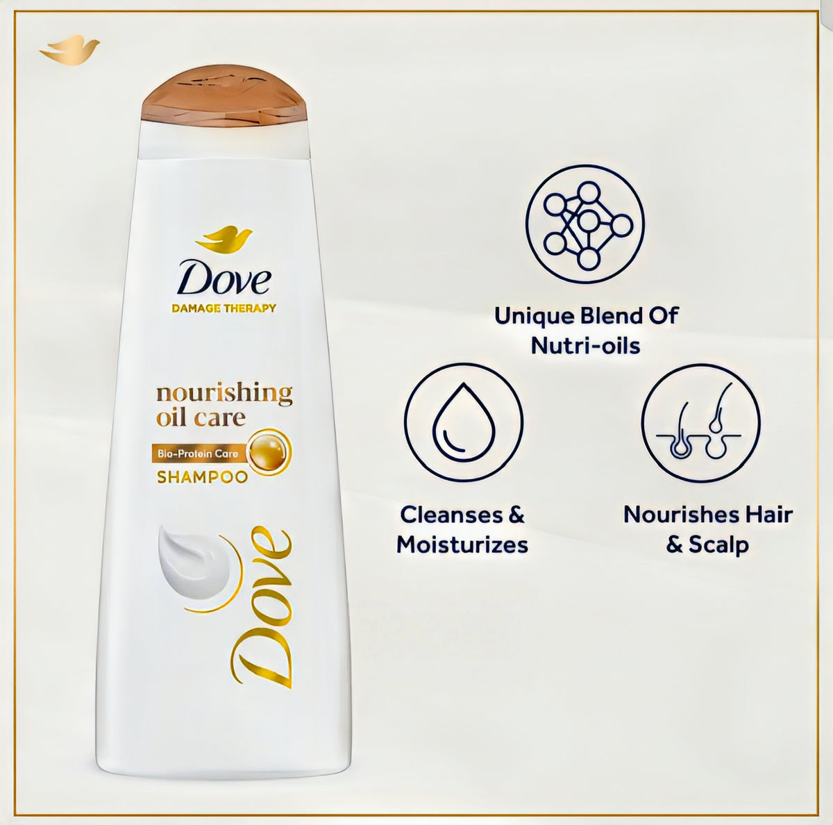 Dove Nourishing Oil Care Shampoo 175ML