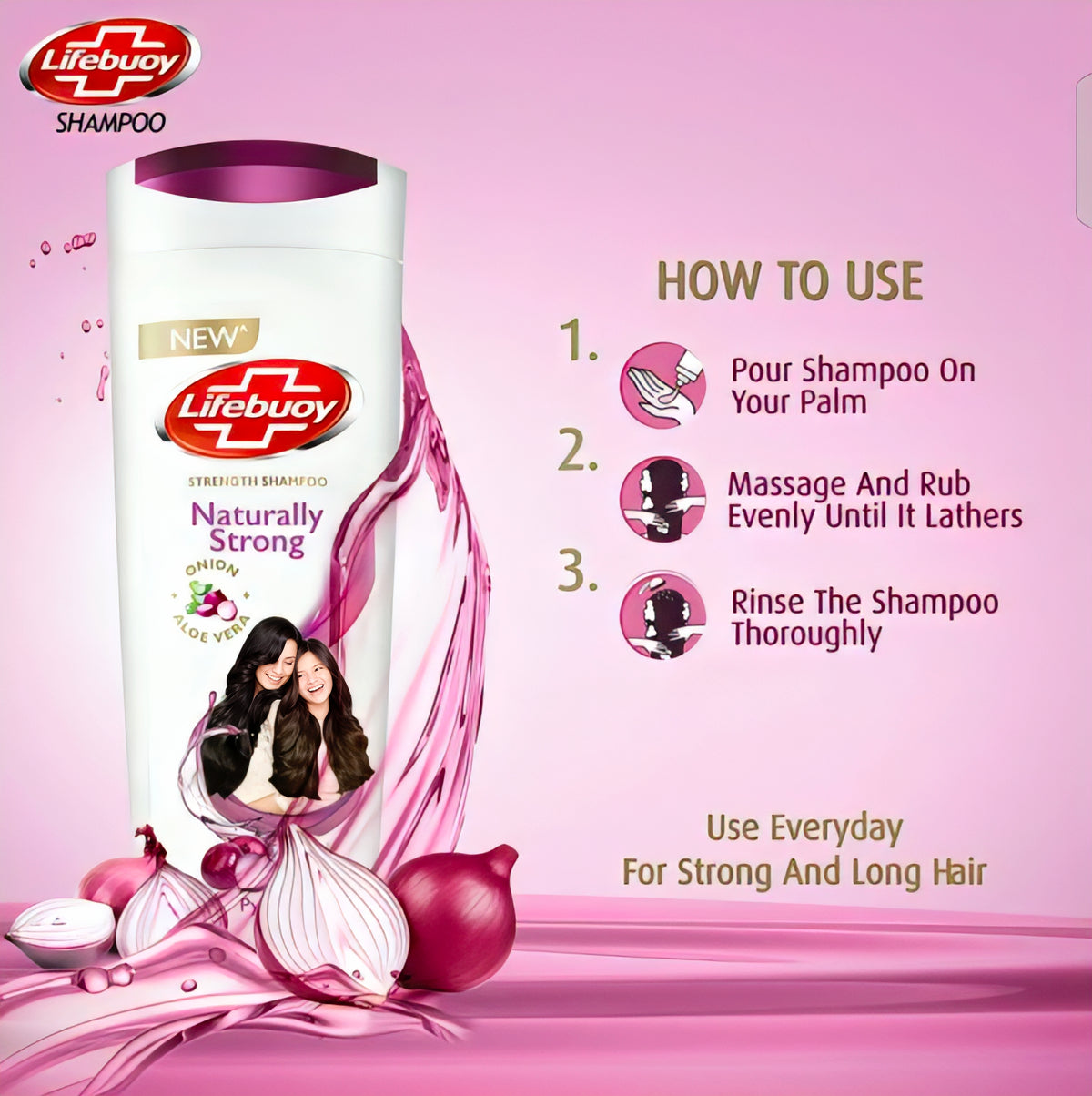 Lifebuoy Onion Shampoo 90ML