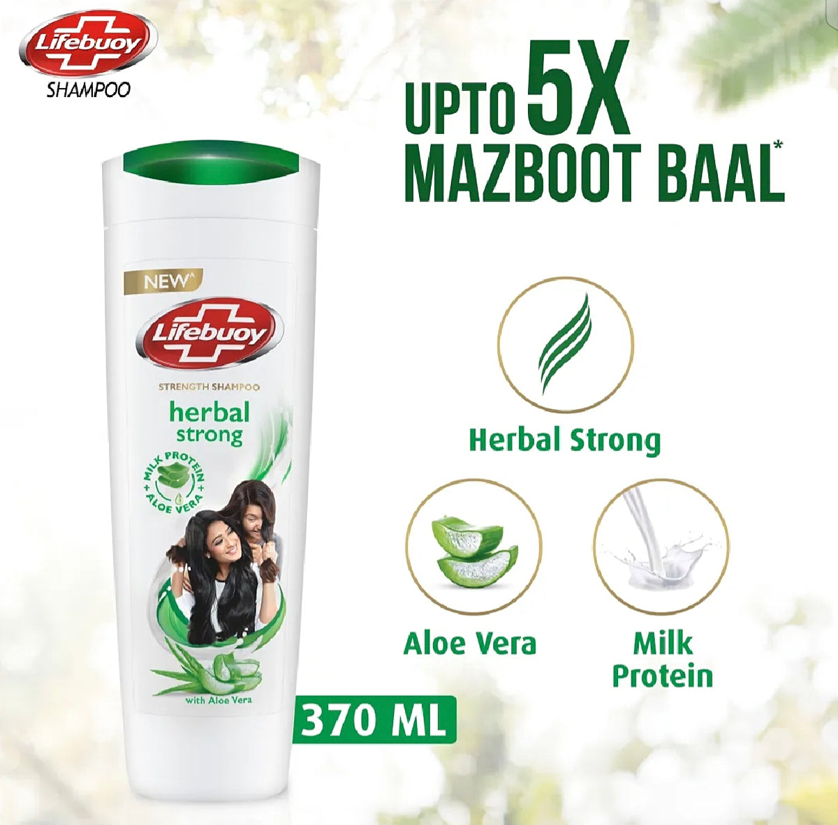 Lifebuoy Herbal Shampoo 370ML