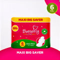 Butterfly Maxi Big Saver XXL Sanitary Pads 6 Pcs