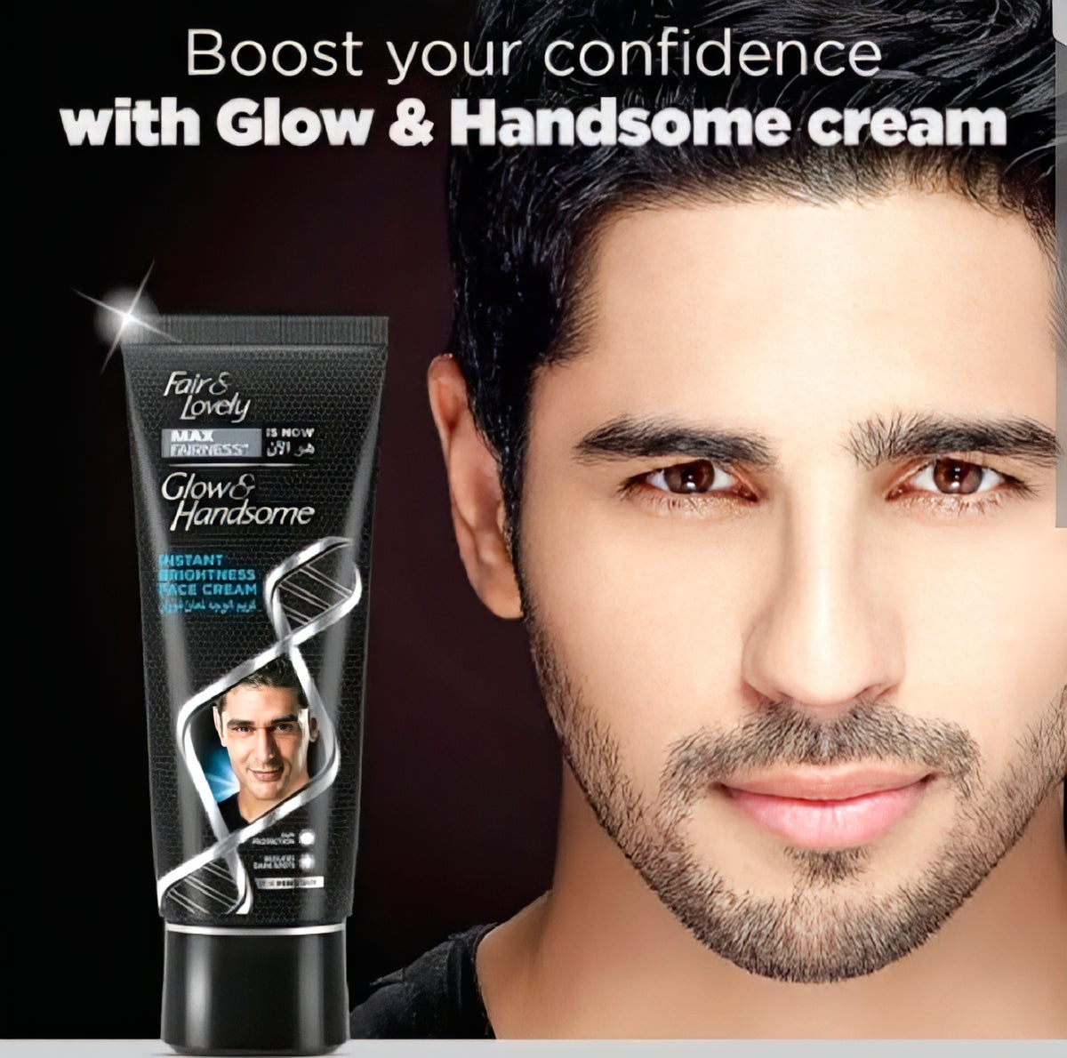 Glow & Handsome Instant Brihtness Cream 25G