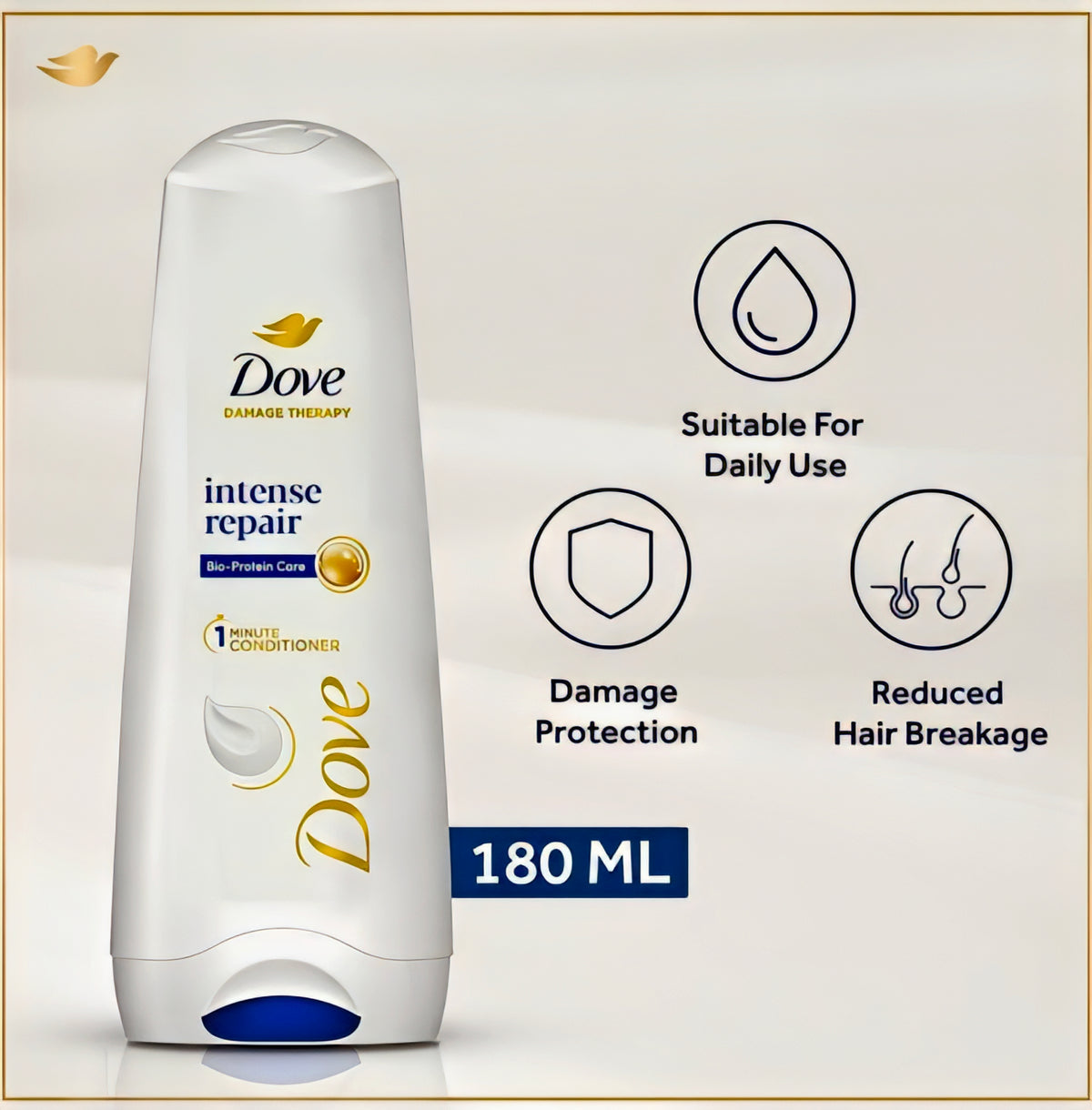 Dove Intense Care Conditioner 180ML