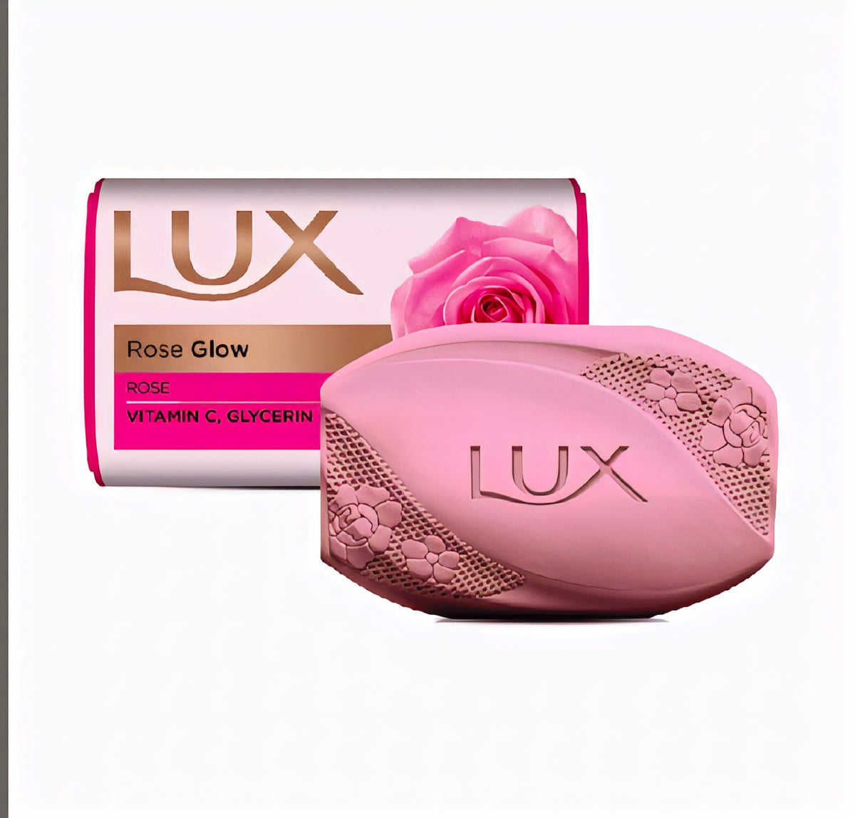 Lux Rose Glow Bar Soap 98G