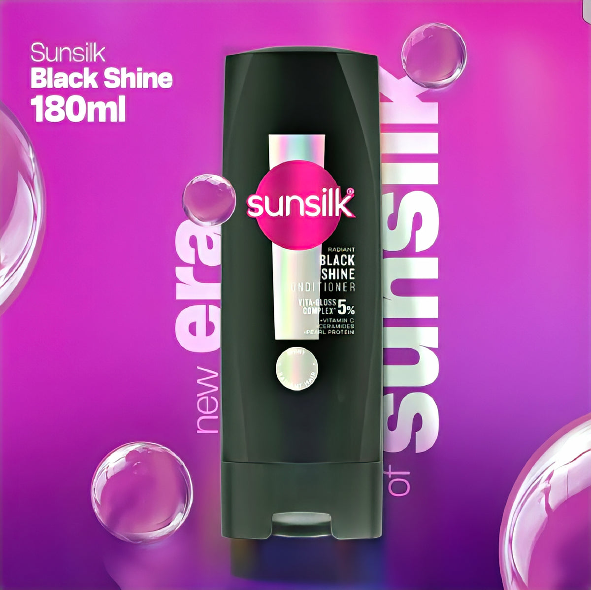 Sunsilk Black Shine Conditioner 180ML