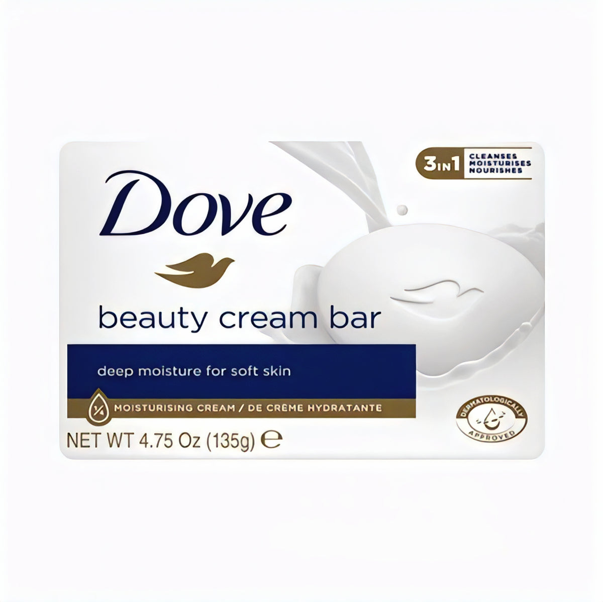 Dove Beauty Cream Bar Soap 135G