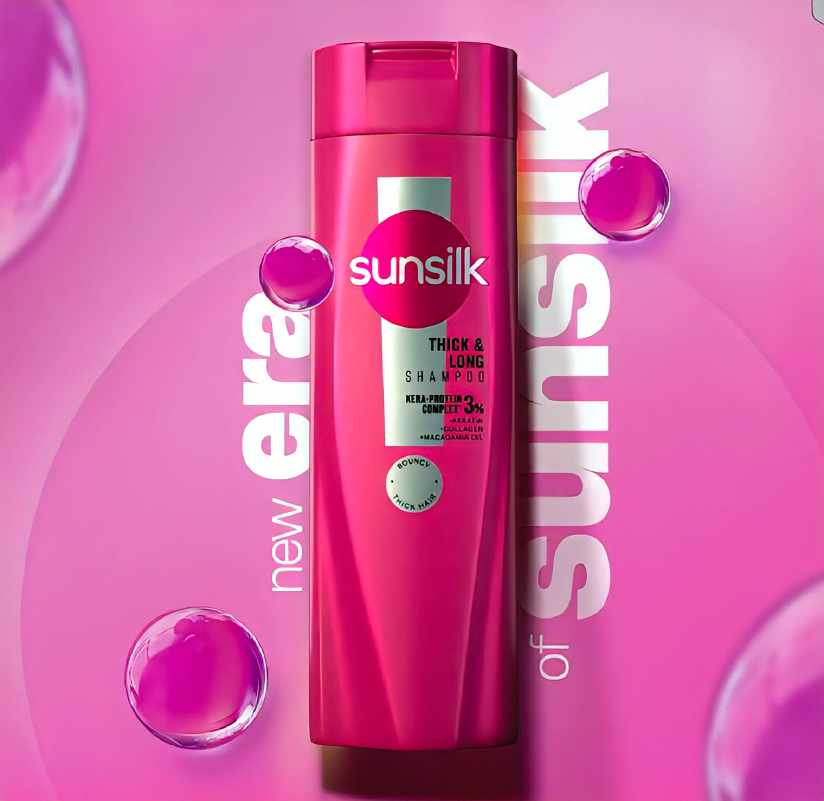 Sunsilk Thick & Long Shampoo 185ML