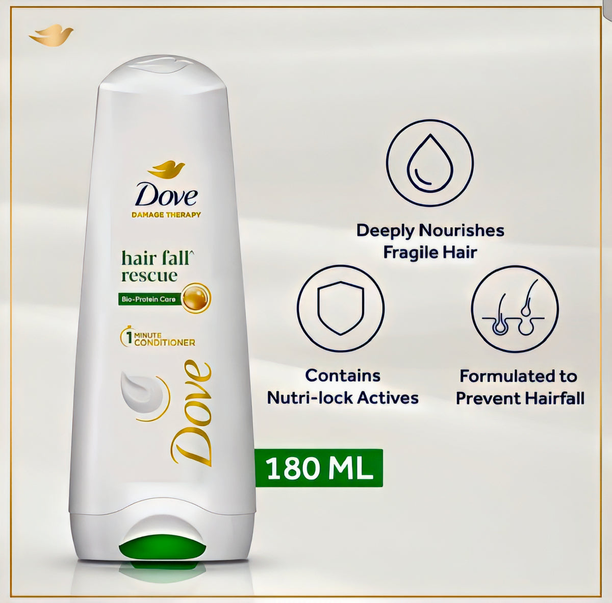 Dove Hairfall Rescue Conditioner 180ML